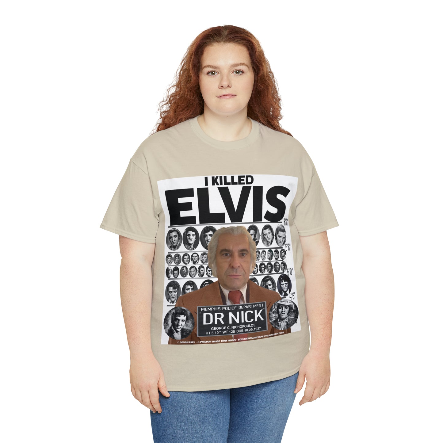 I KI**** ELVIS  - Unisex Heavy Cotton Tee - AUS