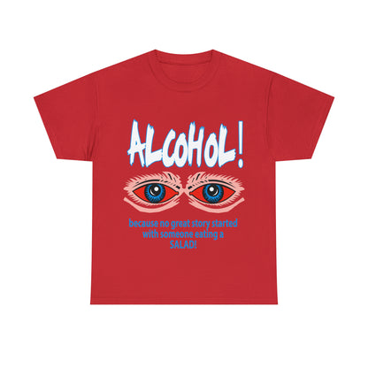 "ALC****" vs Salad - Funny Unisex Heavy Cotton Tee - AUS