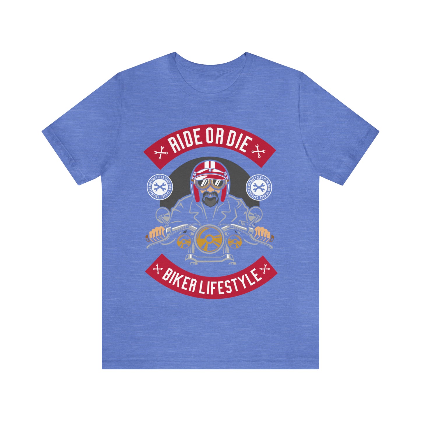 BIKER LIFESTYLE - Ride or Die - Unisex Jersey Short Sleeve Tee