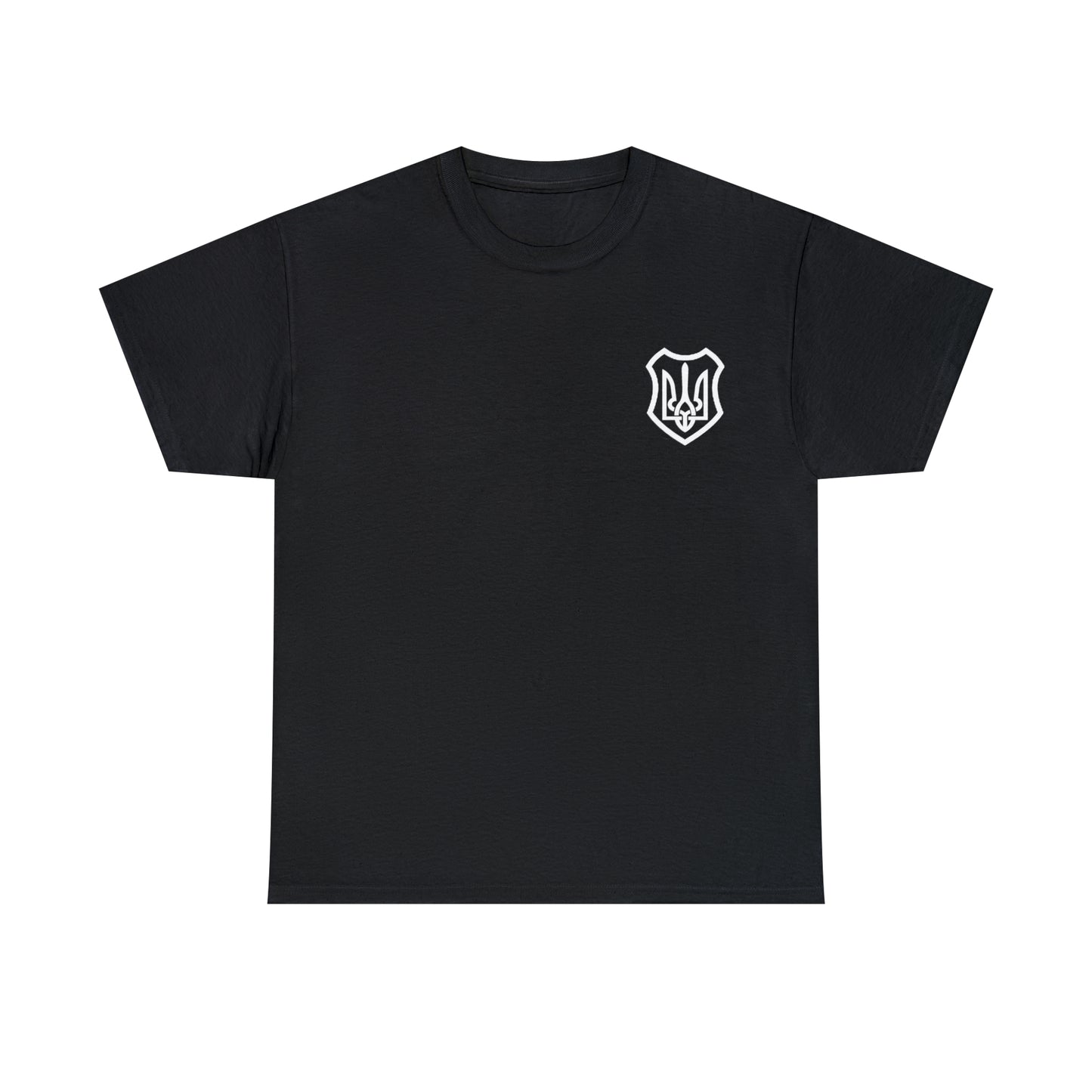 ICONIC UKRAINIAN TRIDENT T-SHIRT version 2 - Unisex Heavy Cotton Tee - AUS