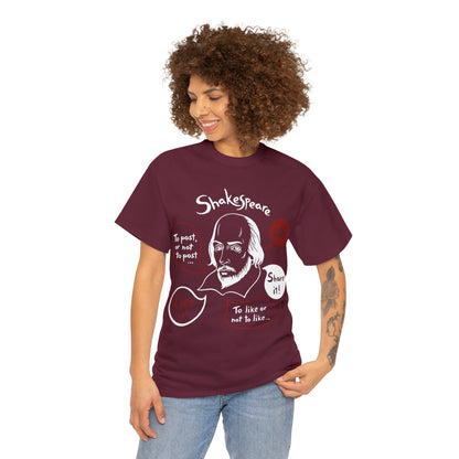 21st Century SHAKESPEARE (dark) - Unisex Heavy Cotton Tee