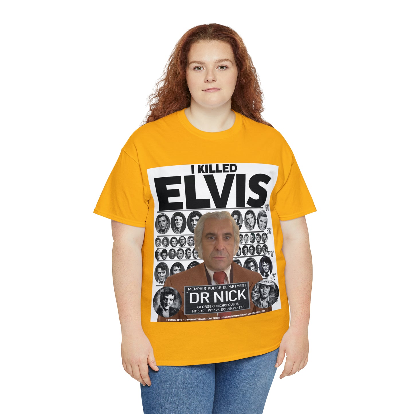 I KI**** ELVIS  - Unisex Heavy Cotton Tee - AUS