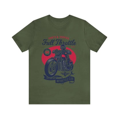 FULL THROTTLE Parts & Service - Unisex Jersey Short Sleeve Tee