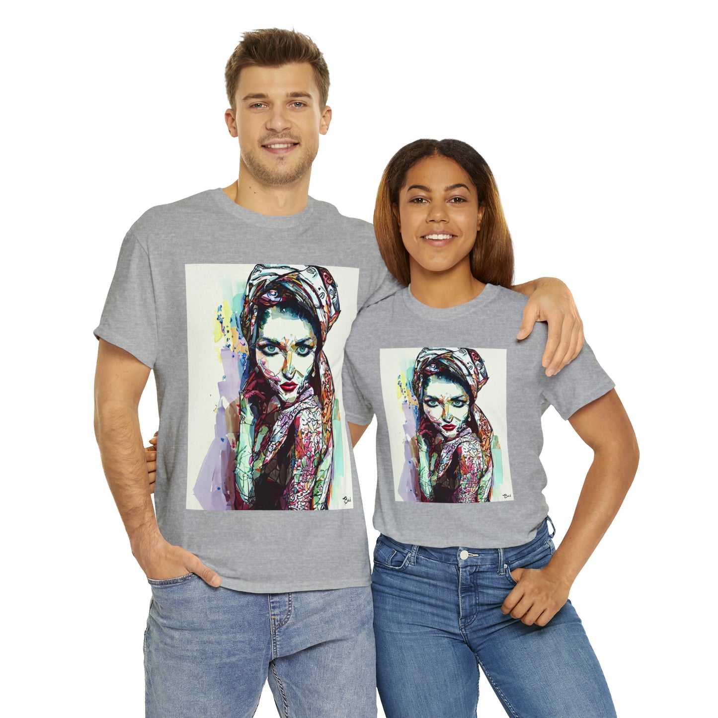 EASTERN BEAUTY - Airt on a Shirt  - Unisex Heavy Cotton Tee - AUS