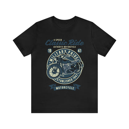 MILITARY RIDE Classic Pride - Unisex Jersey Short Sleeve Tee