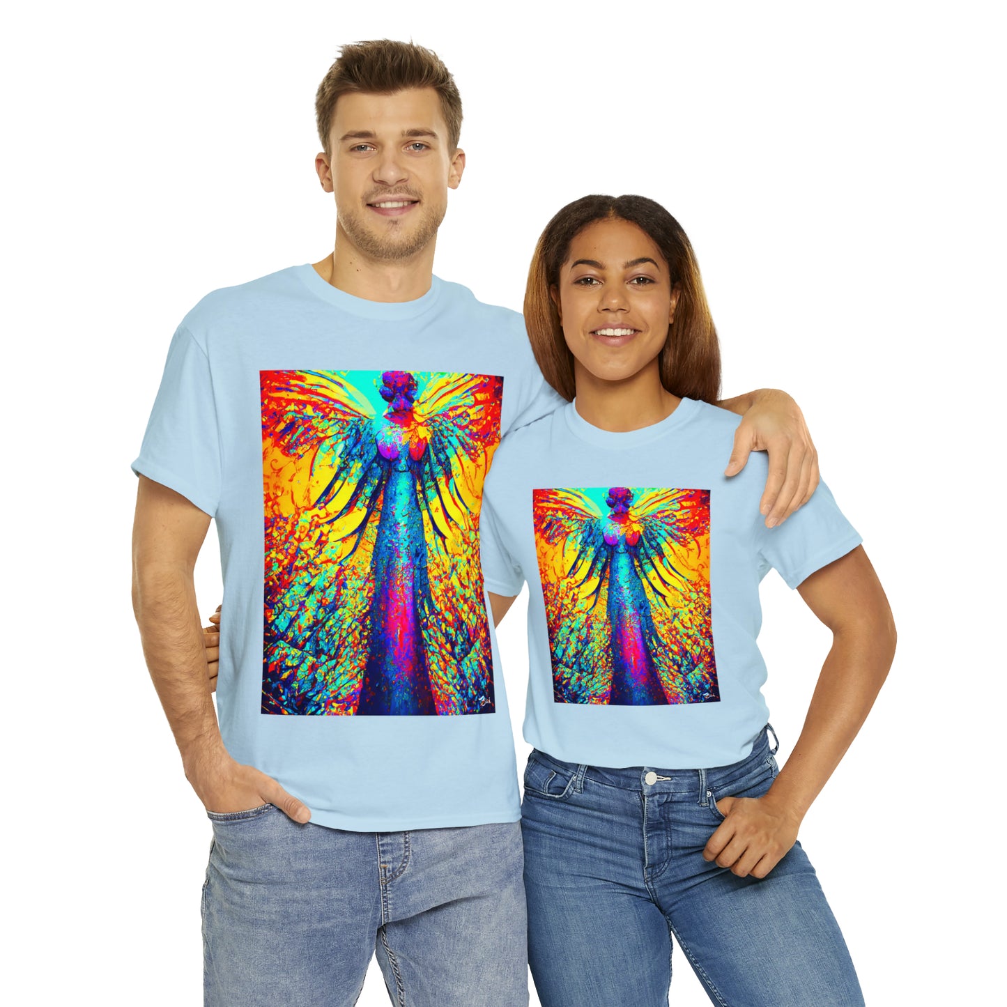 GUARDIAN MOTHER - Airt on a Shirt  - Unisex Heavy Cotton Tee - AUS