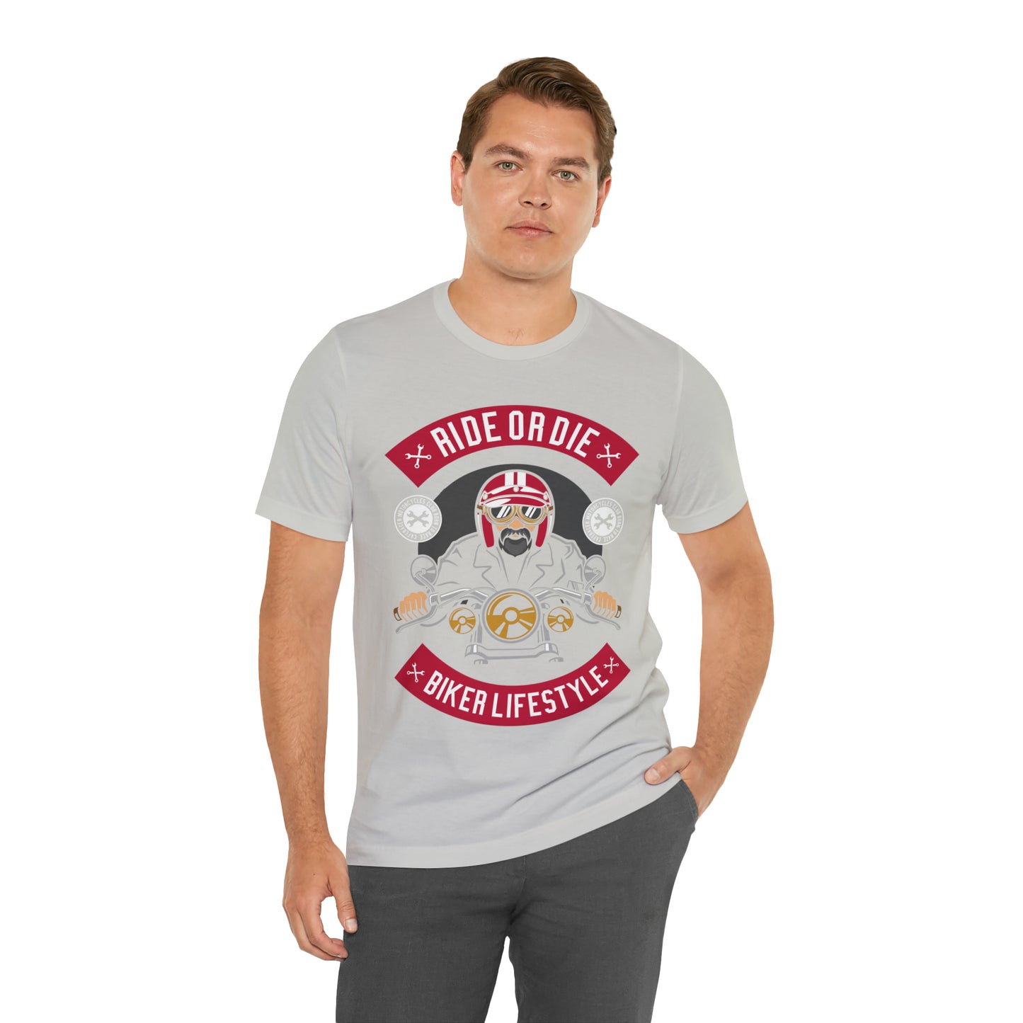 BIKER LIFESTYLE - Ride or Die - Unisex Jersey Short Sleeve Tee
