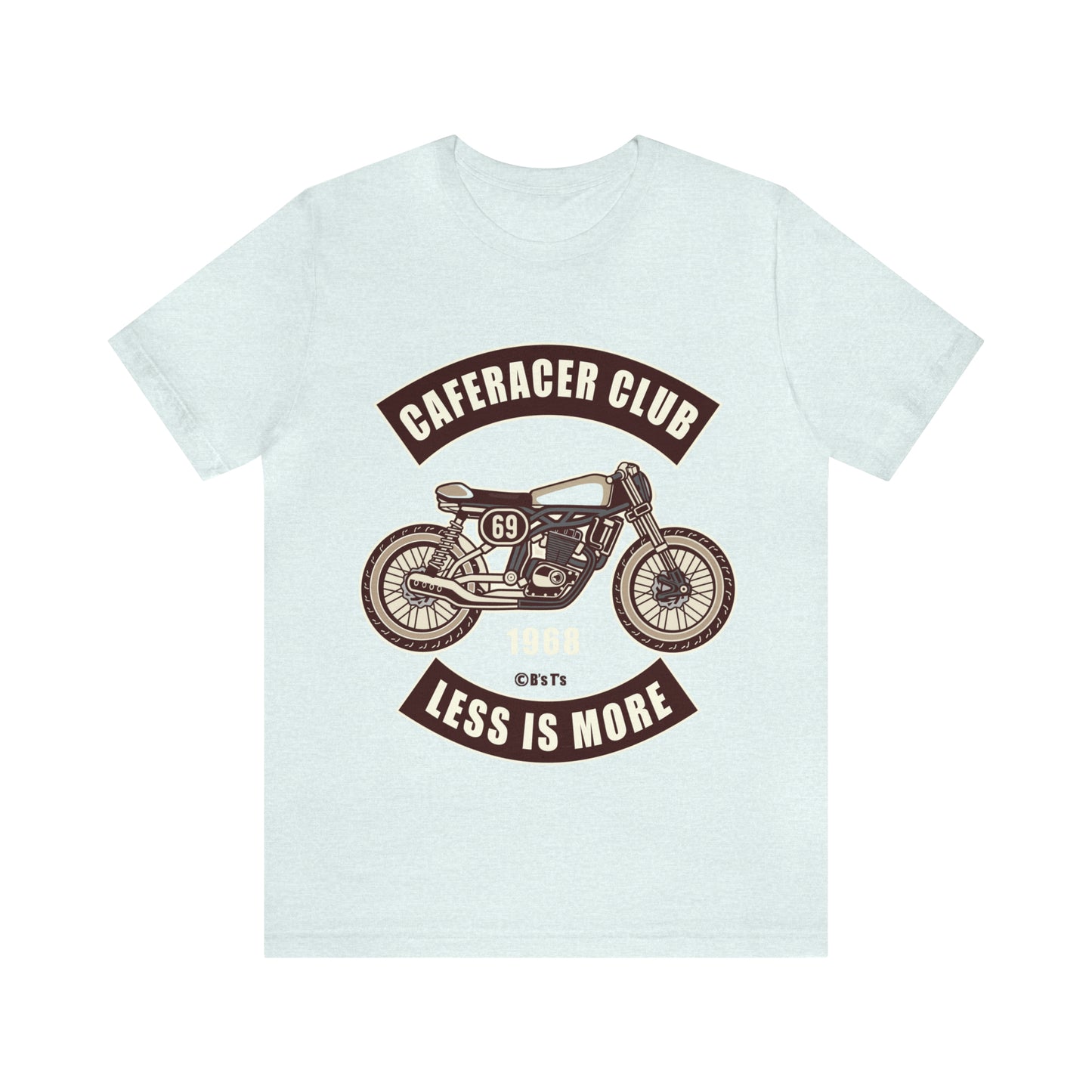 CAFE RACE CLUB Less is More - Unisex Jersey Short Sleeve Tee