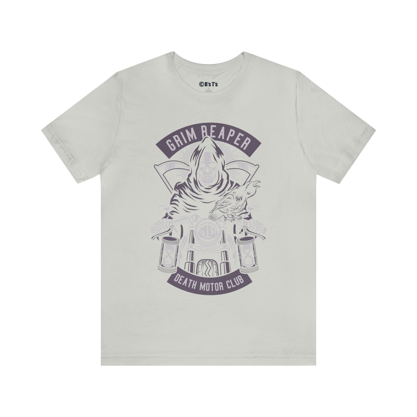 GRIM REAPER Moto Club - Unisex Jersey Short Sleeve Tee