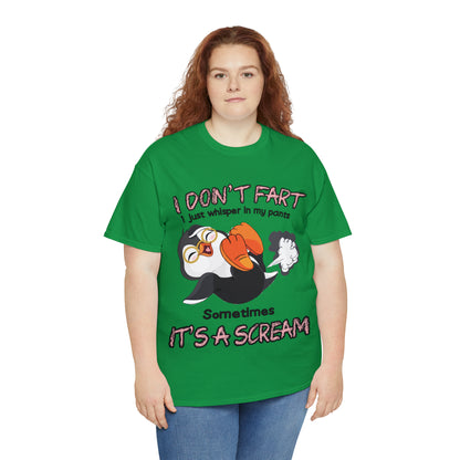 I DON'T FA*T  - Funny Unisex Heavy Cotton Tee - AUS