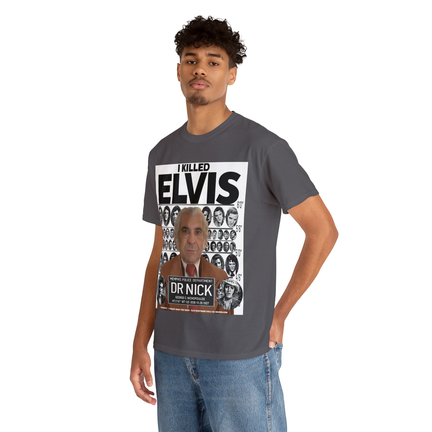 I KI**** ELVIS  - Unisex Heavy Cotton Tee - AUS