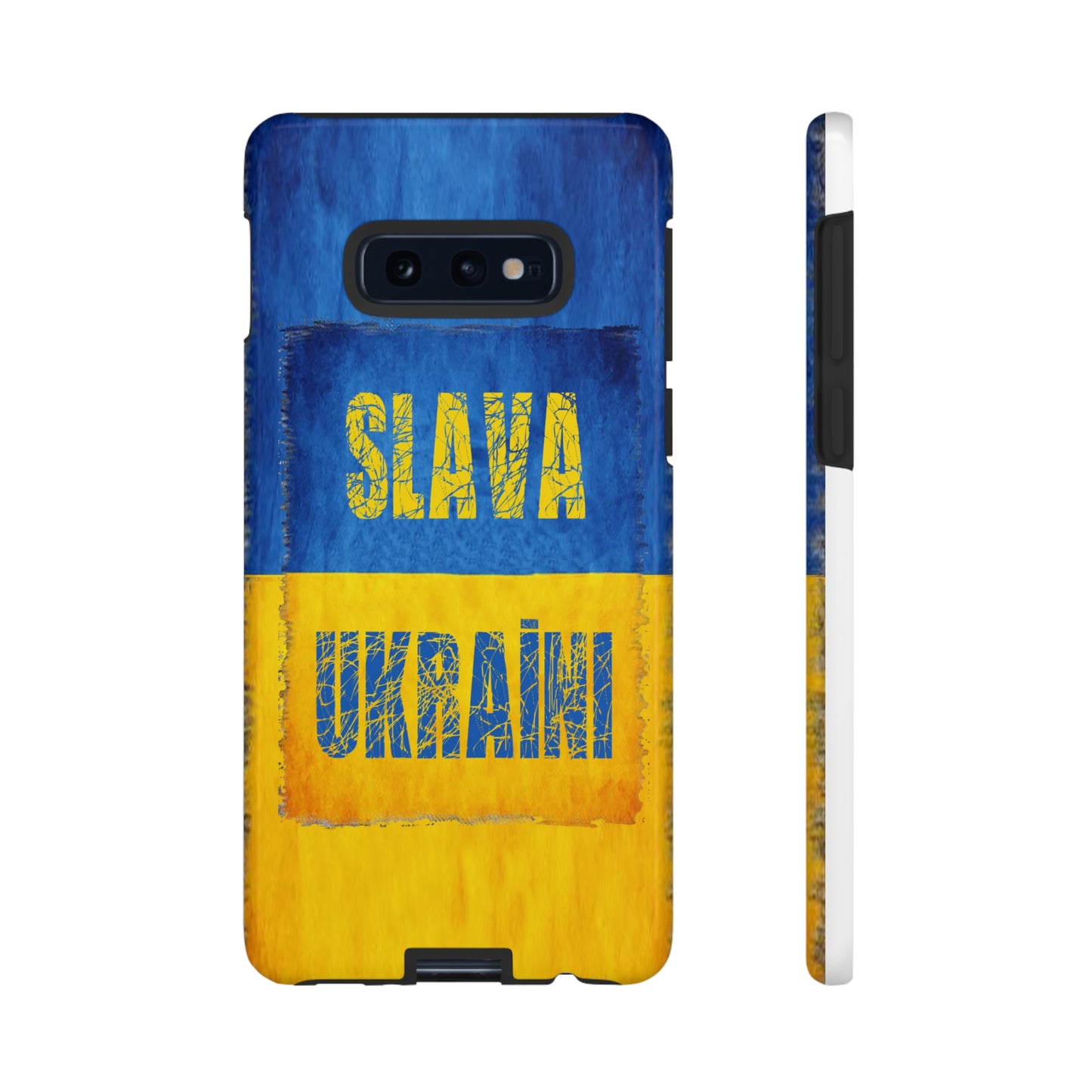 "SLAVA UKRAĪNI" FLAG - Tough Cases