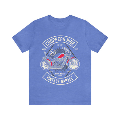 CHOPPERS RIDE Vintage Classic - Unisex Jersey Short Sleeve Tee