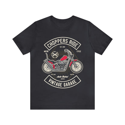 CHOPPERS RIDE Vintage Classic - Unisex Jersey Short Sleeve Tee