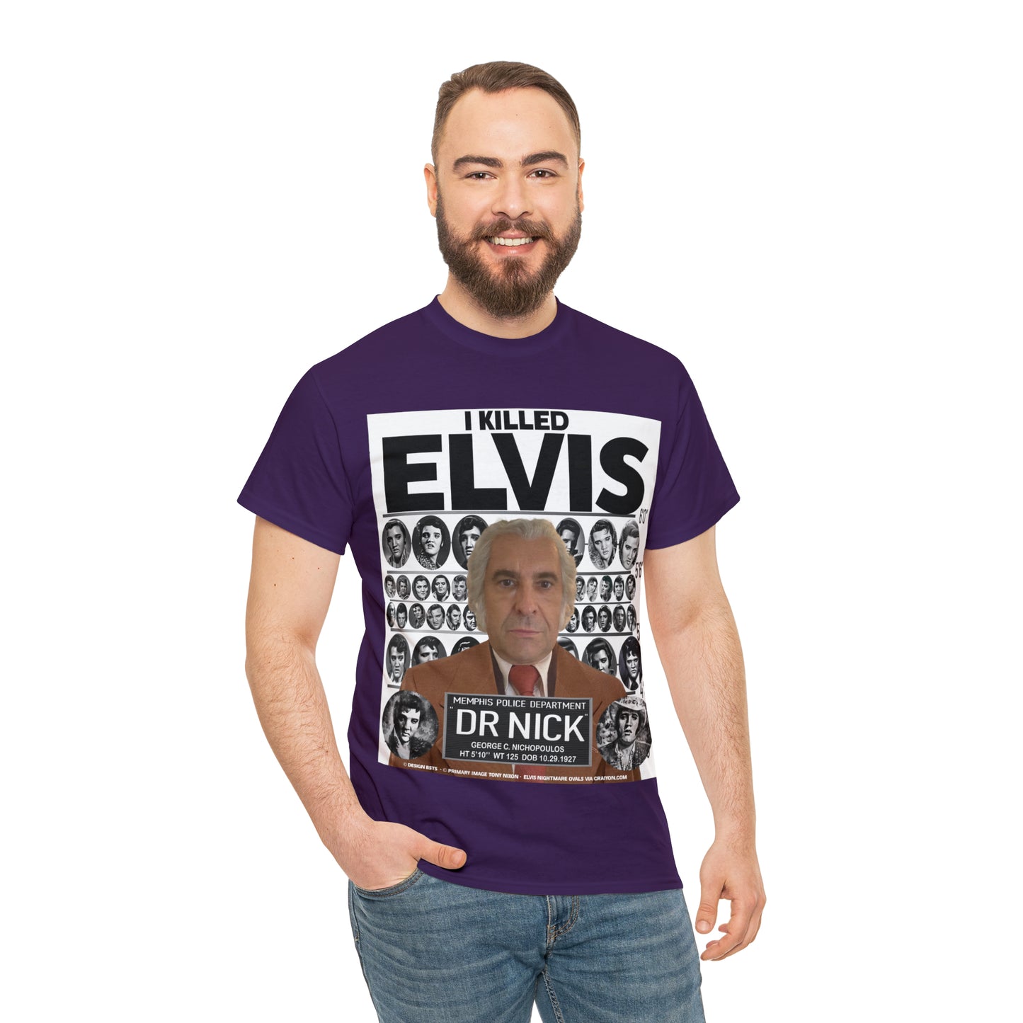 I KI**** ELVIS  - Unisex Heavy Cotton Tee - AUS