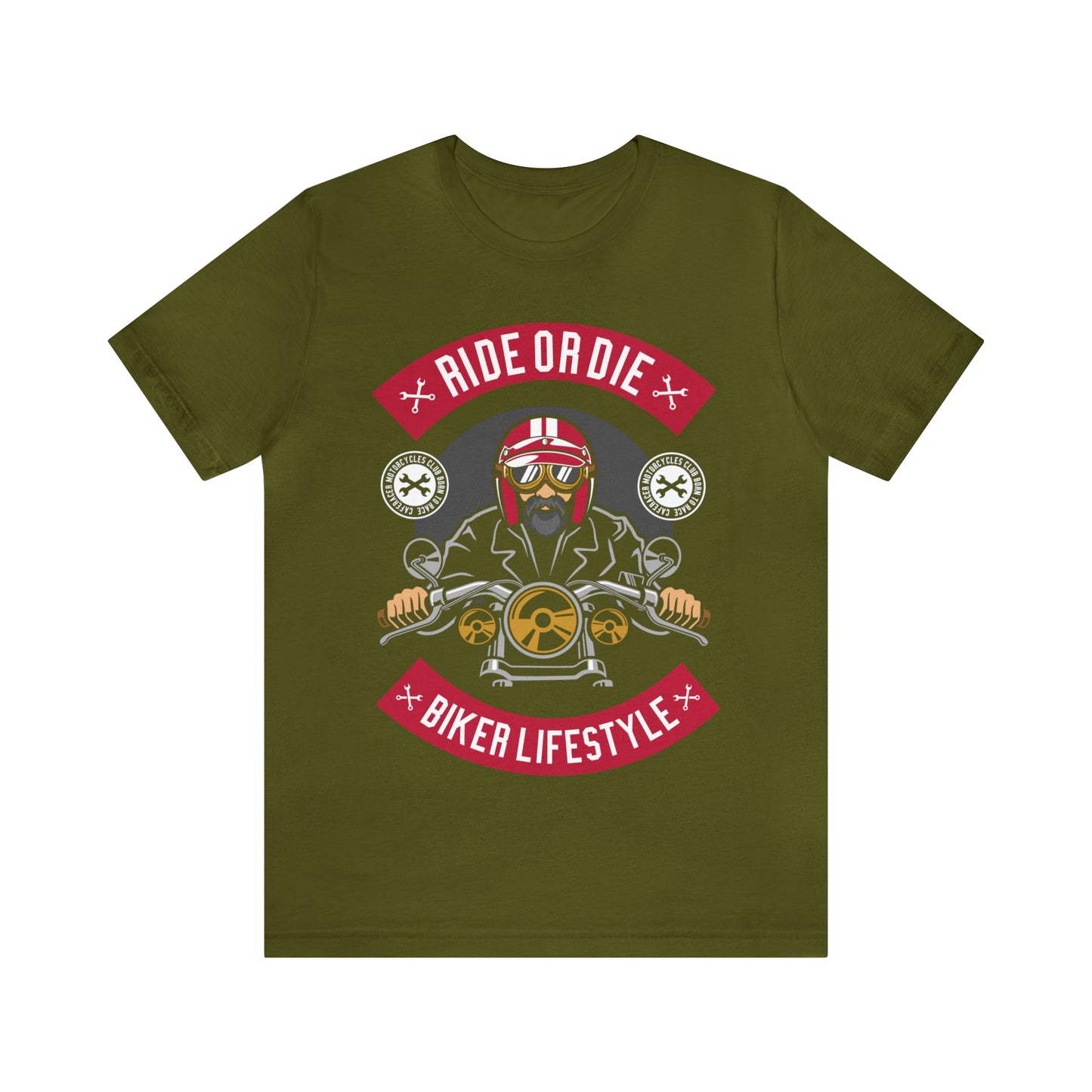 BIKER LIFESTYLE - Ride or Die - Unisex Jersey Short Sleeve Tee