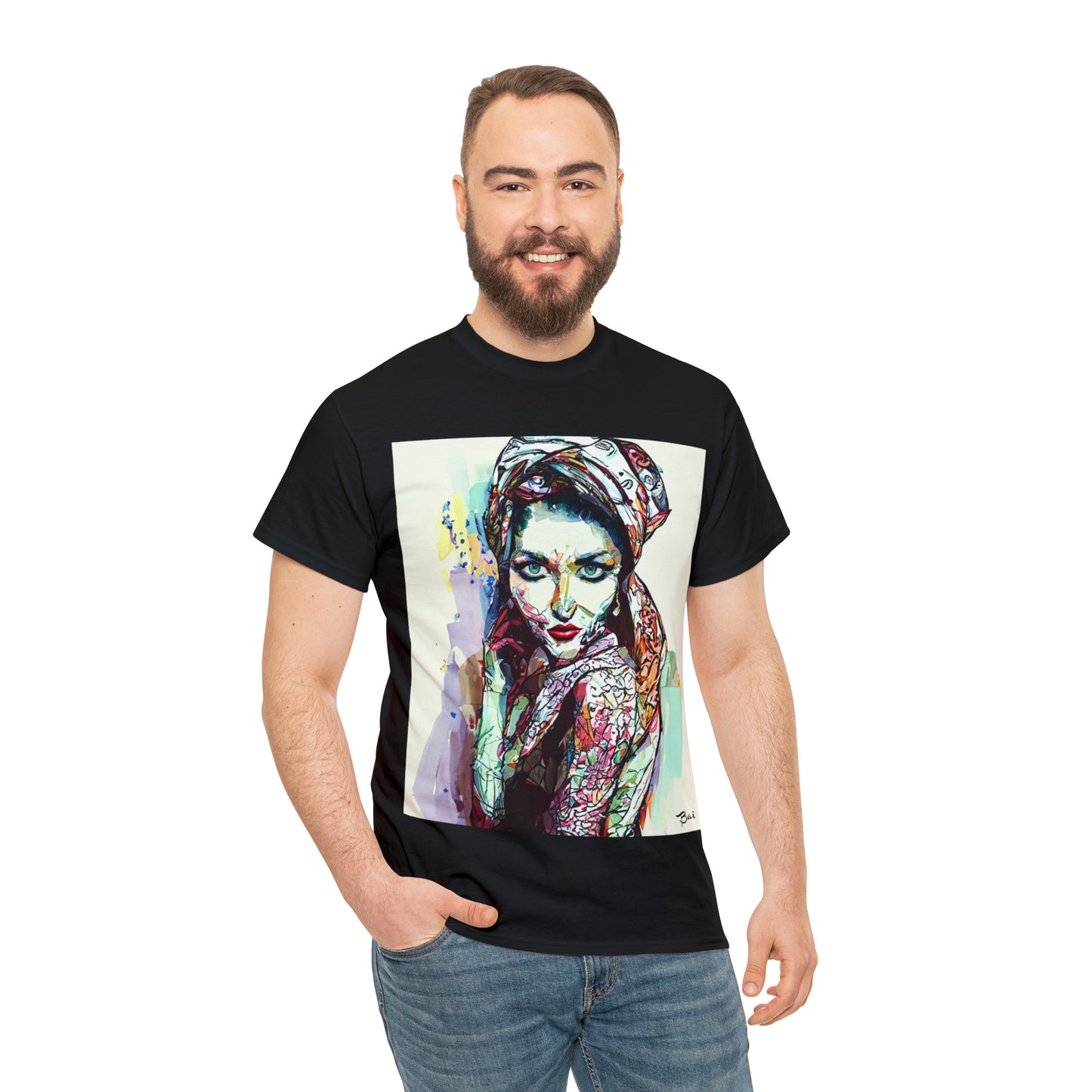 EASTERN BEAUTY - Airt on a Shirt  - Unisex Heavy Cotton Tee - AUS
