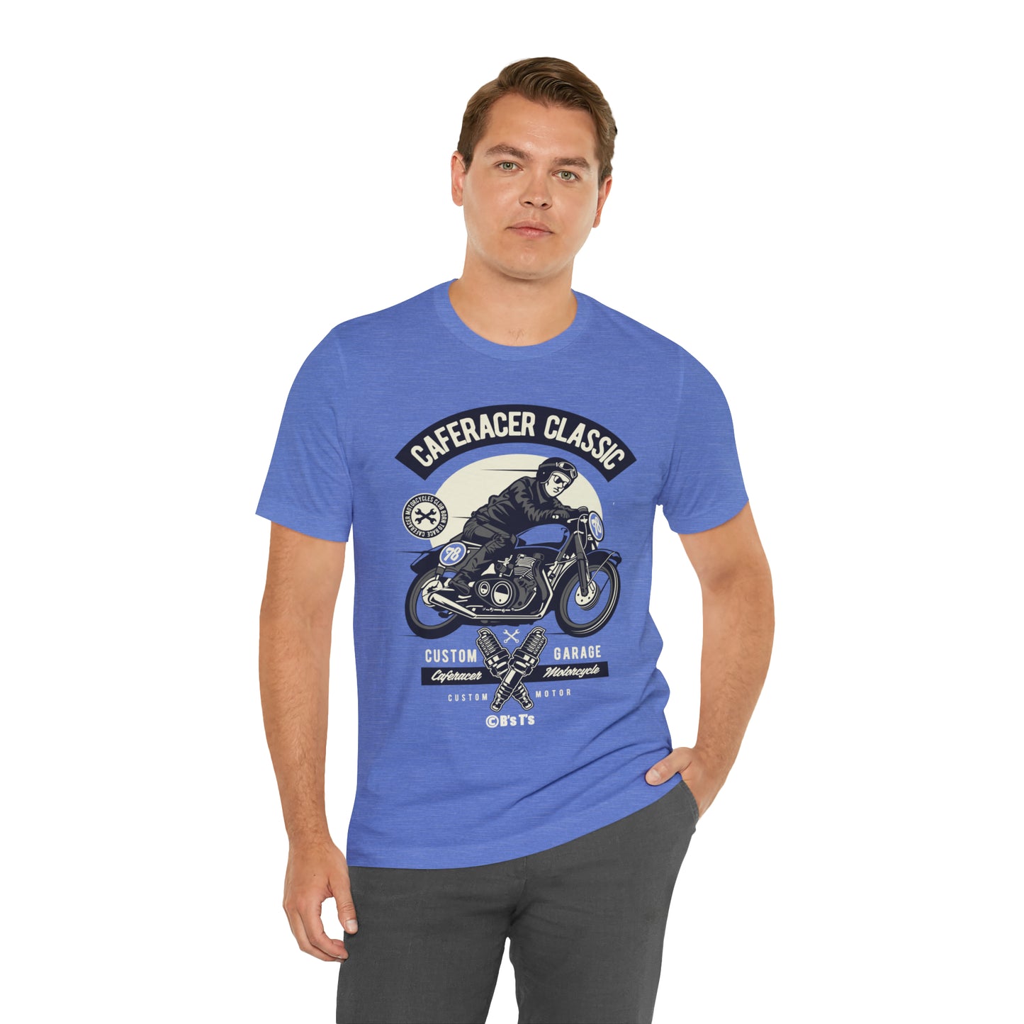 CAFE RACER Classic - Unisex Jersey Short Sleeve Tee