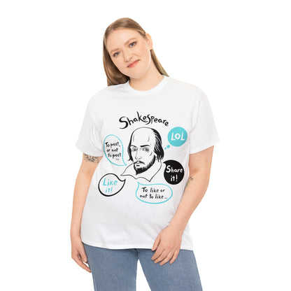 21st Century SHAKESPEARE  (light) - Unisex Heavy Cotton Tee