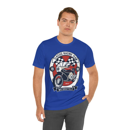 CLASSIC MOTORCYCLE RACING TEAM - Unisex Jersey Short Sleeve Tee