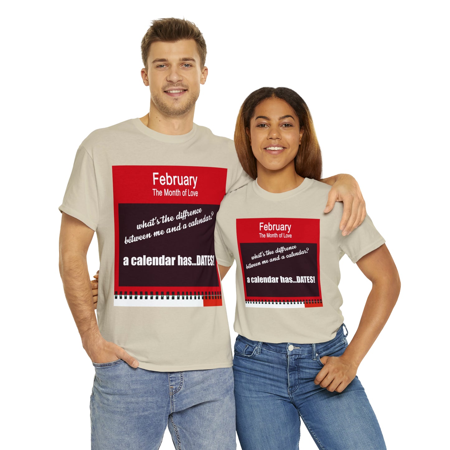 February - The MONTH OF LOVE? - Unisex Heavy Cotton Tee
