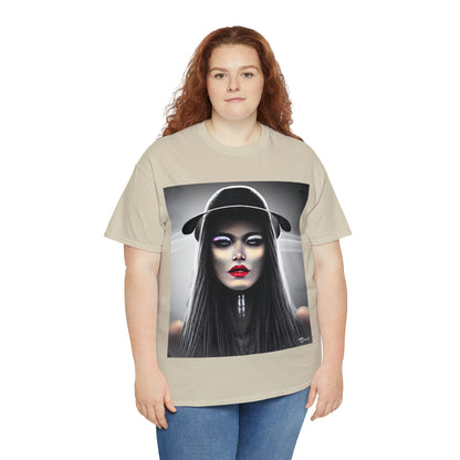CYBERPUNK WITCH - Airt on a Shirt  - Unisex Heavy Cotton Tee - AUS