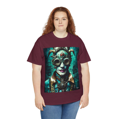 CYBER-STEAMPUNK LORD - Airt on a Shirt  - Unisex Heavy Cotton Tee - AUS