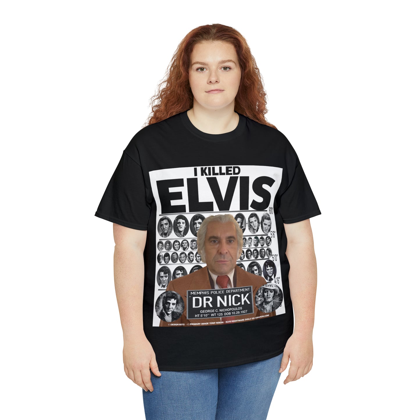I KI**** ELVIS  - Unisex Heavy Cotton Tee - AUS