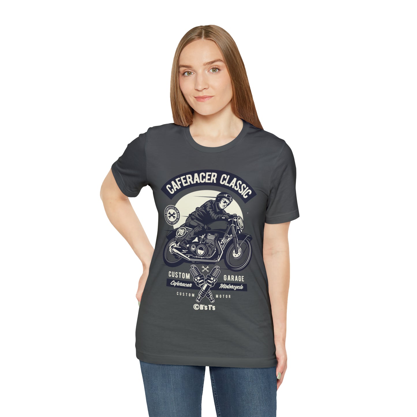 CAFE RACER Classic - Unisex Jersey Short Sleeve Tee