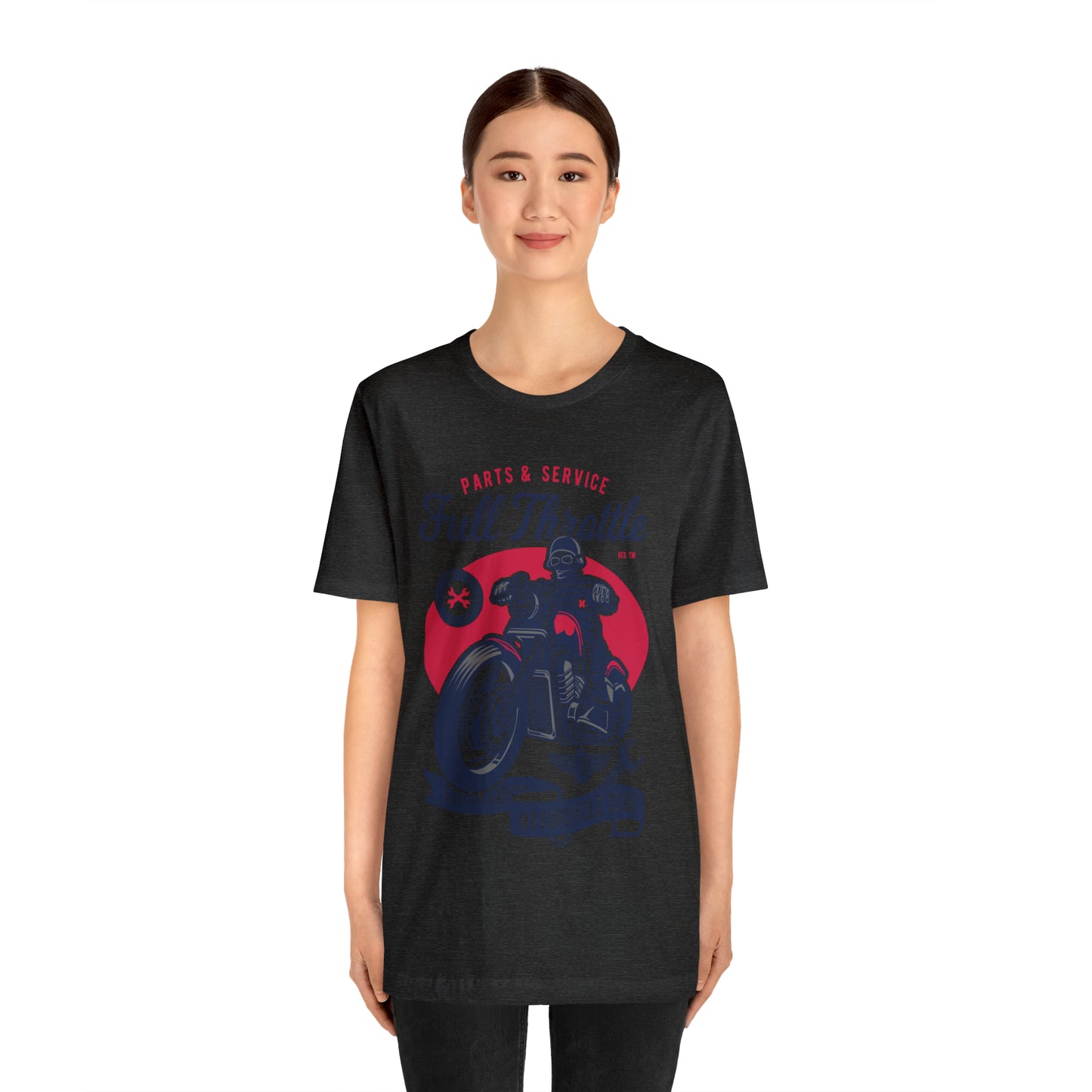 FULL THROTTLE Parts & Service - Unisex Jersey Short Sleeve Tee