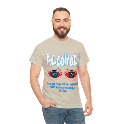 "ALC****" vs Salad - Funny Unisex Heavy Cotton Tee - AUS