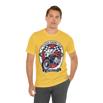 CLASSIC MOTORCYCLE RACING TEAM - Unisex Jersey Short Sleeve Tee