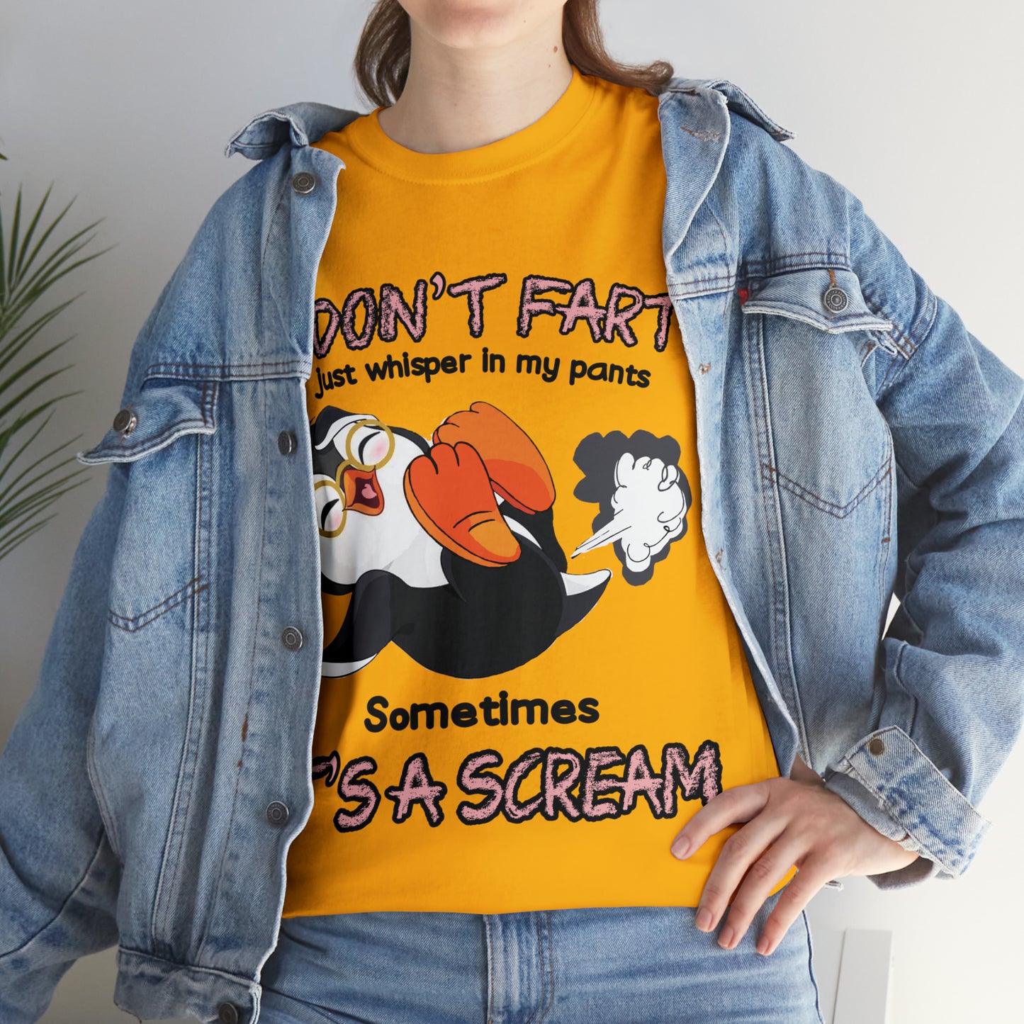 I DON'T FA*T  - Funny Unisex Heavy Cotton Tee - AUS