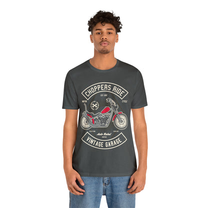 CHOPPERS RIDE Vintage Classic - Unisex Jersey Short Sleeve Tee