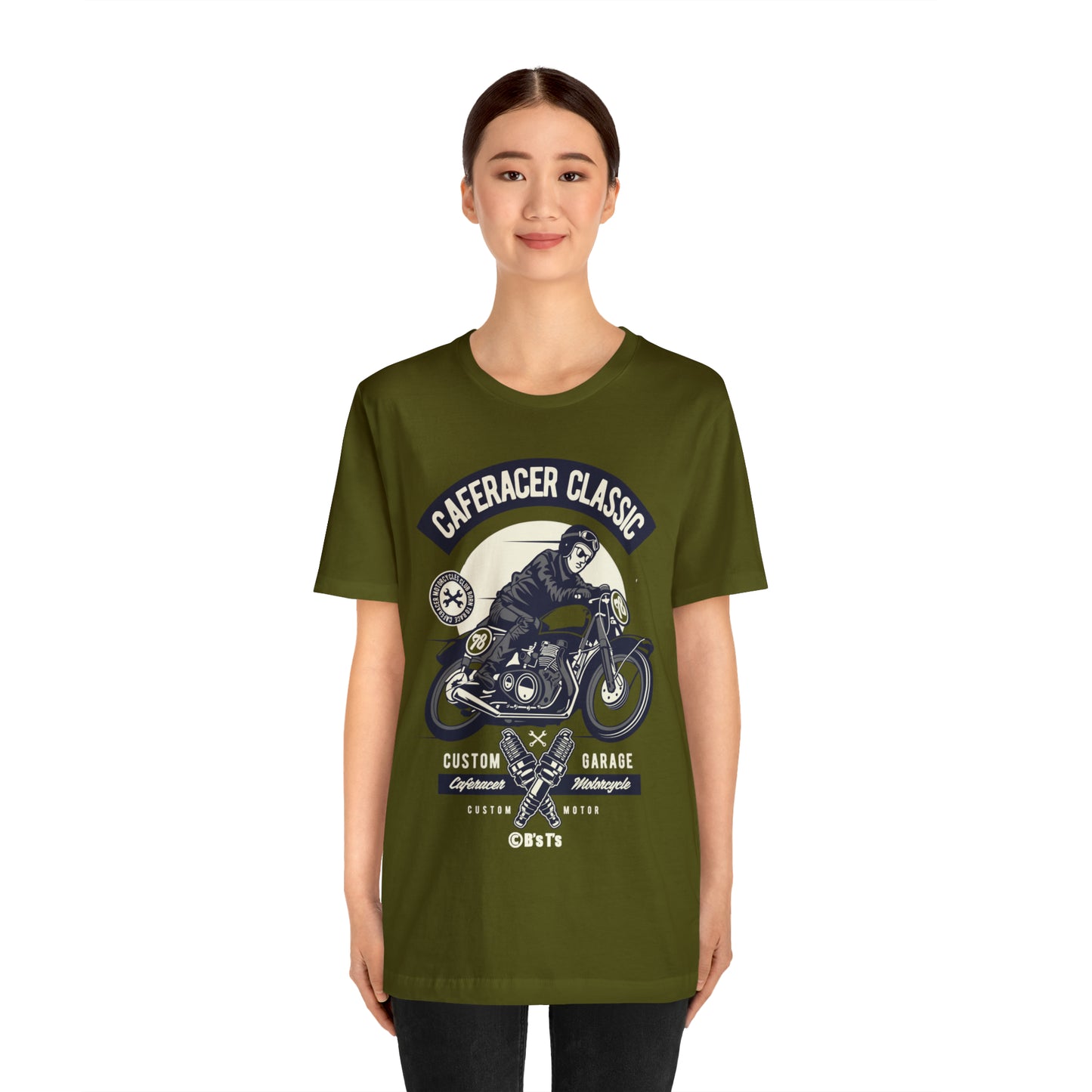 CAFE RACER Classic - Unisex Jersey Short Sleeve Tee