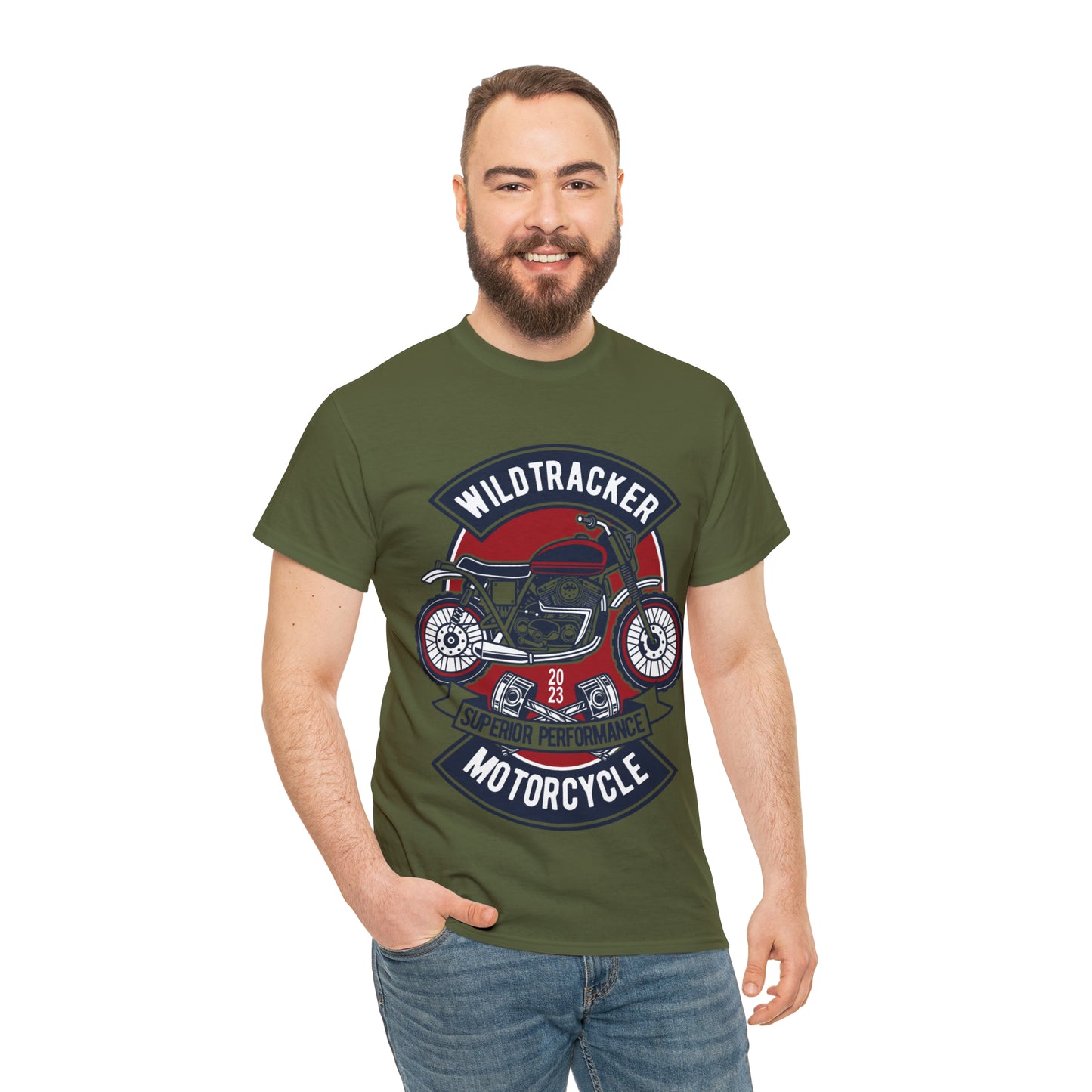 WILD TRACKER - Printed in Australia - Unisex Jersey Short Sleeve Tee