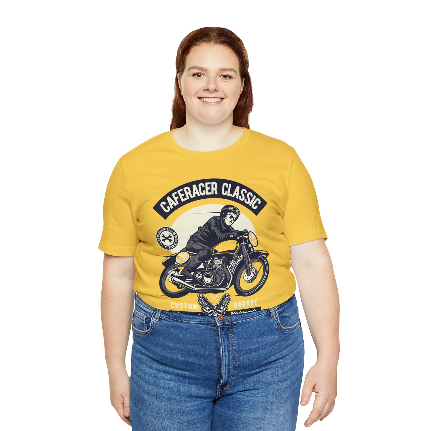 CAFE RACER Classic - Unisex Jersey Short Sleeve Tee