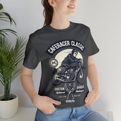 CAFE RACER Classic - Unisex Jersey Short Sleeve Tee