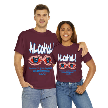 "ALC****" vs Salad - Funny Unisex Heavy Cotton Tee - AUS