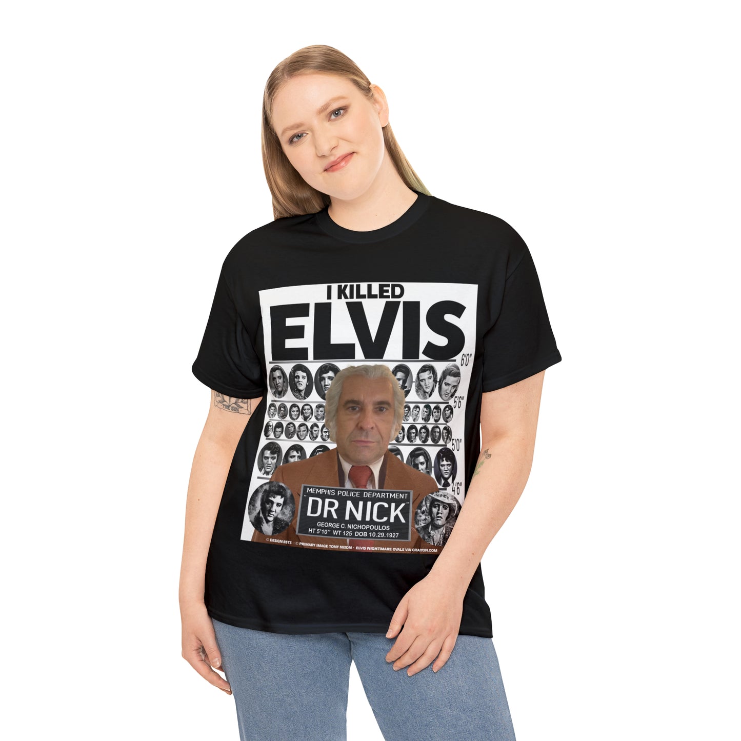 I KI**** ELVIS  - Unisex Heavy Cotton Tee - AUS