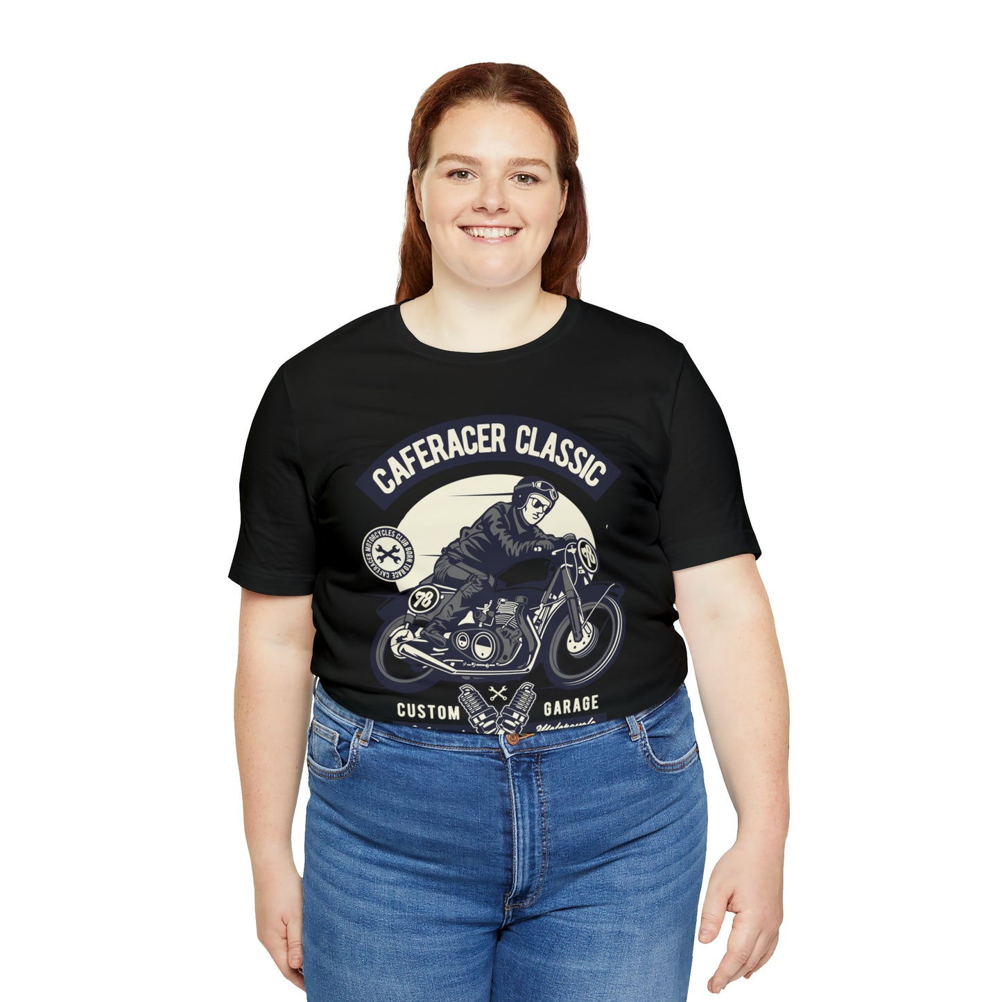 CAFE RACER Classic - Unisex Jersey Short Sleeve Tee