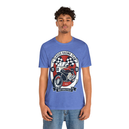 CLASSIC MOTORCYCLE RACING TEAM - Unisex Jersey Short Sleeve Tee