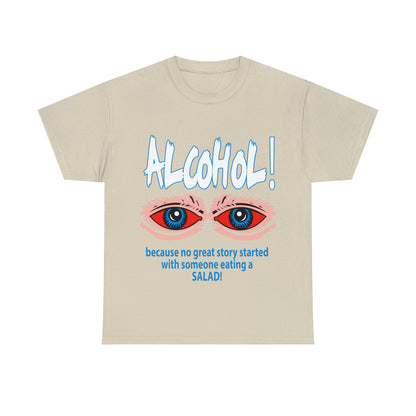 "ALC****" vs Salad - Funny Unisex Heavy Cotton Tee - AUS