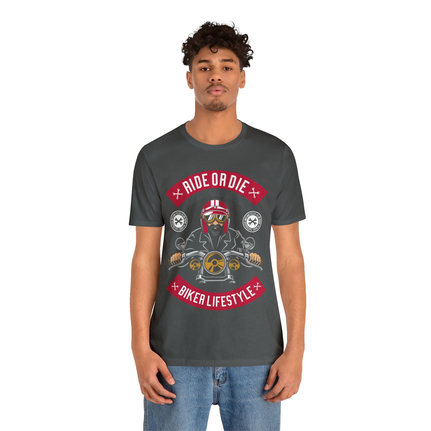 BIKER LIFESTYLE - Ride or Die - Unisex Jersey Short Sleeve Tee
