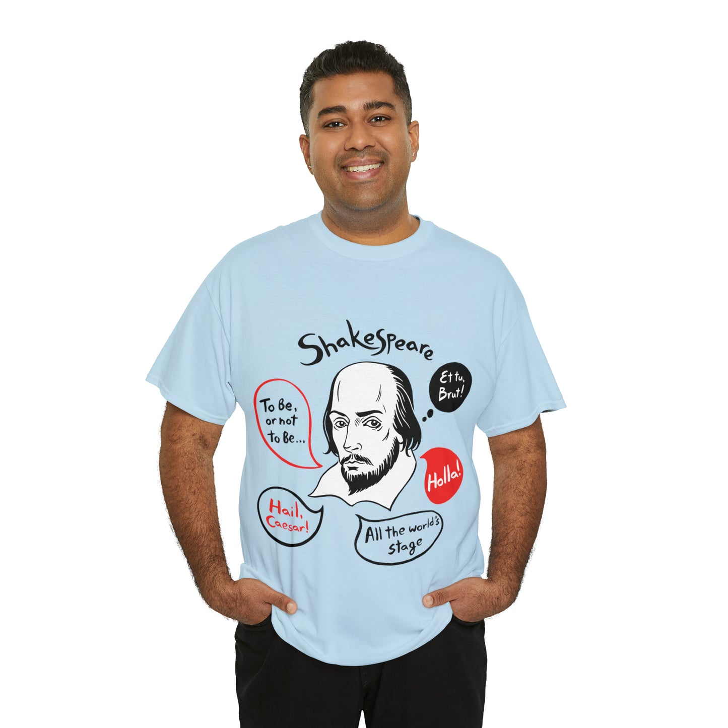 SHAKESPEARE (light) - Unisex Heavy Cotton Tee