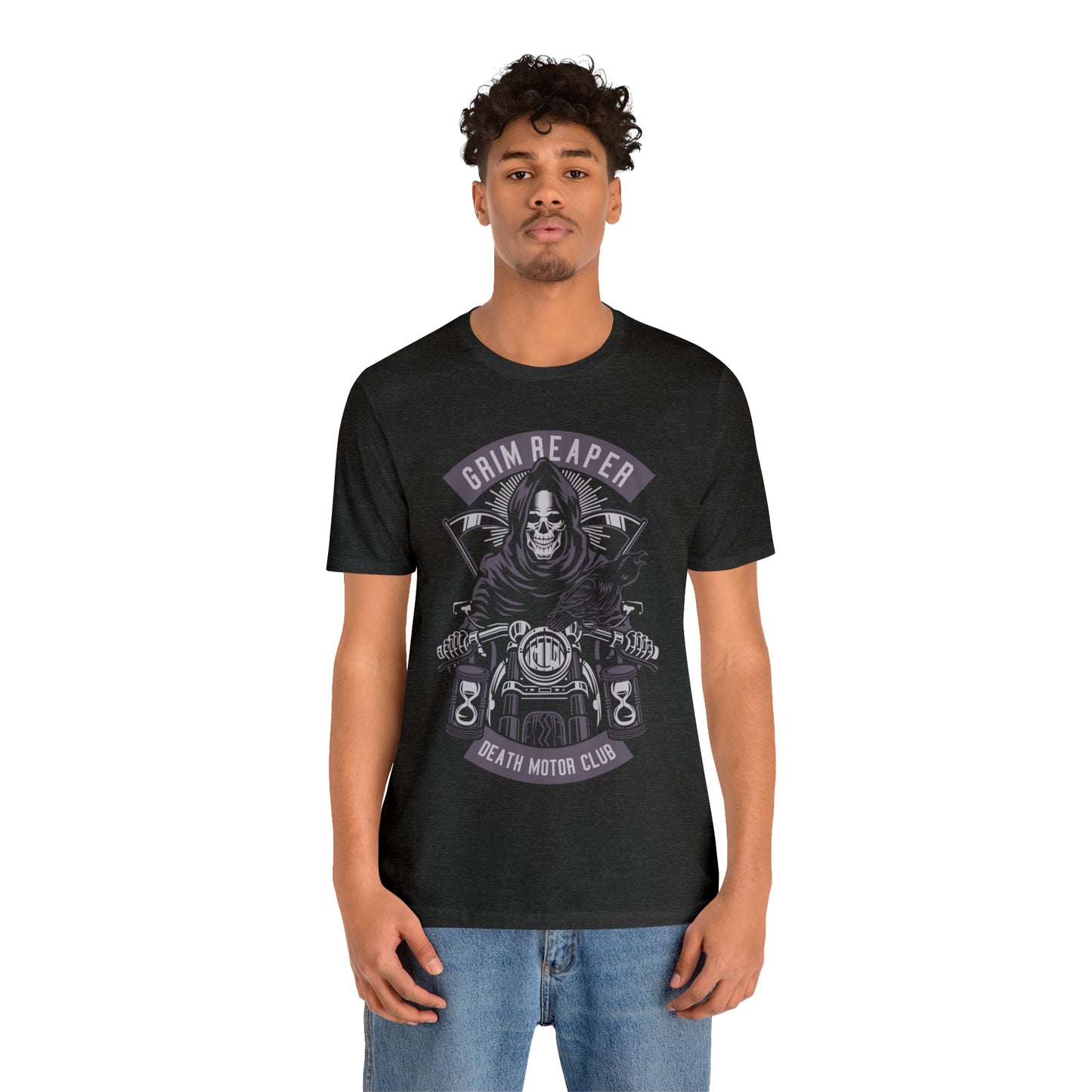 GRIM REAPER Moto Club - Unisex Jersey Short Sleeve Tee