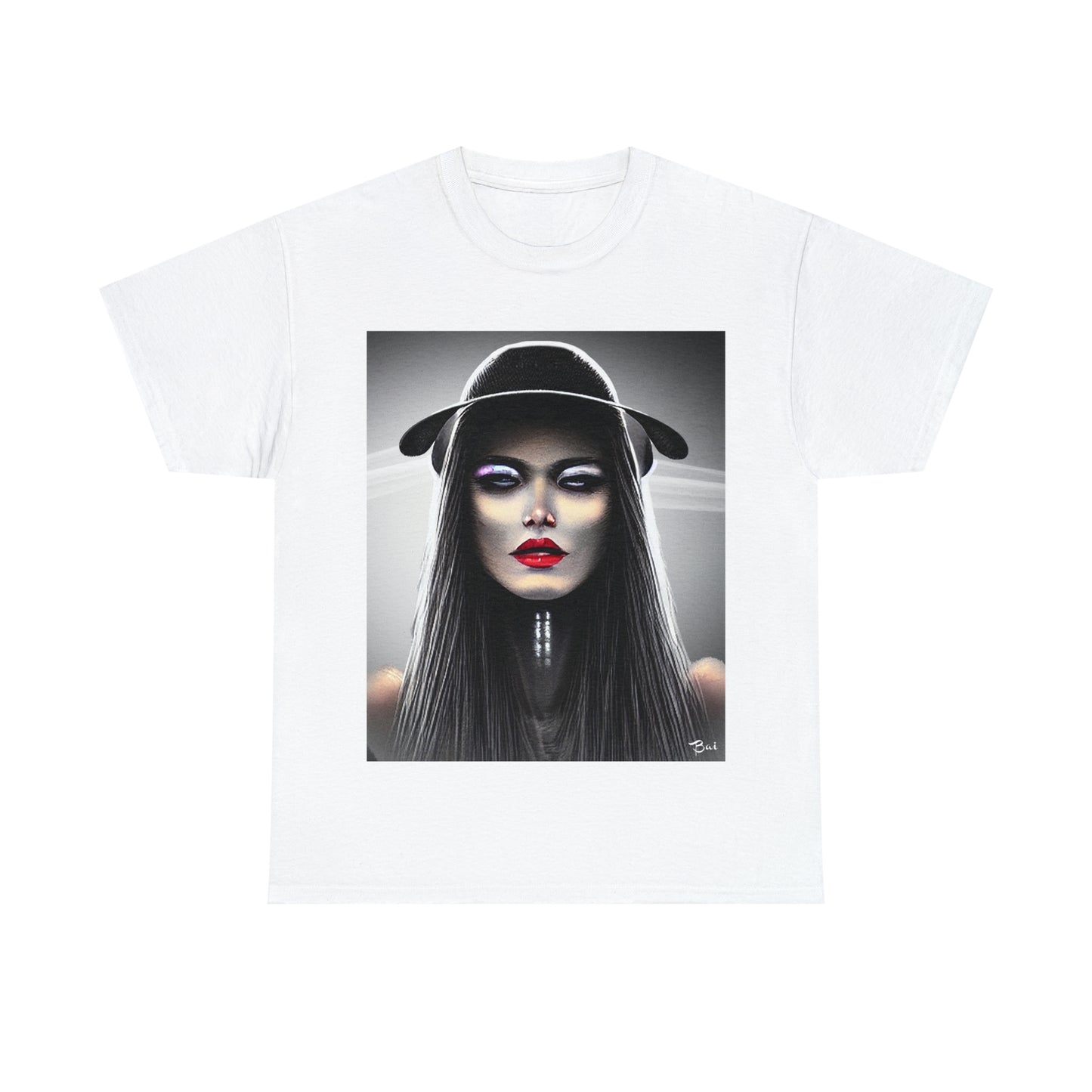 CYBERPUNK WITCH - Airt on a Shirt  - Unisex Heavy Cotton Tee - AUS