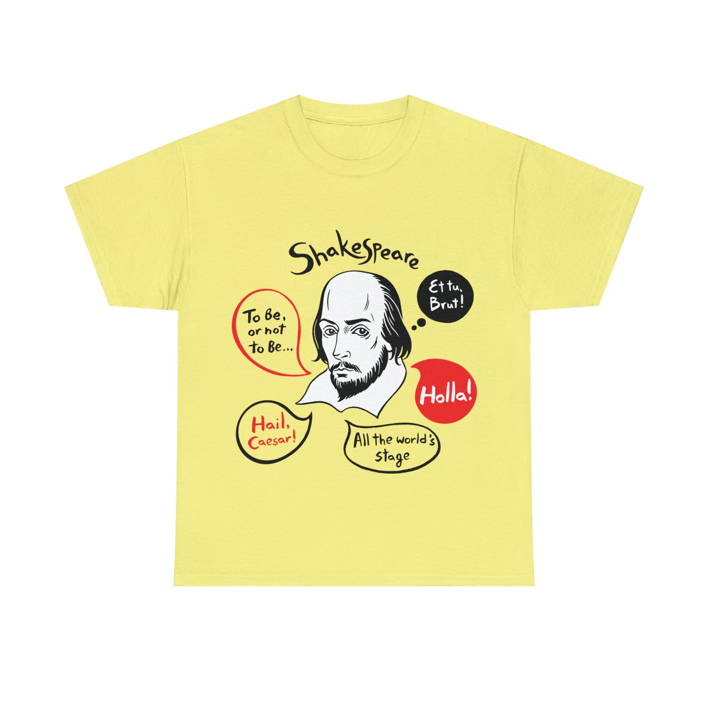 SHAKESPEARE (light) - Unisex Heavy Cotton Tee