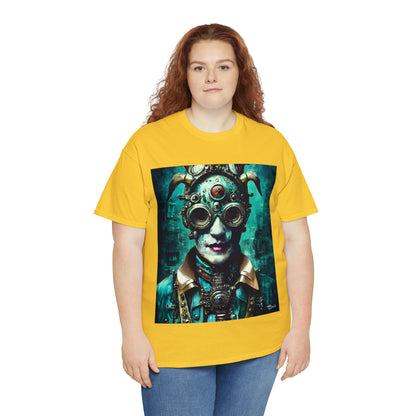 CYBER-STEAMPUNK LORD - Airt on a Shirt  - Unisex Heavy Cotton Tee - AUS