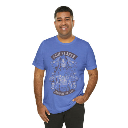 GRIM REAPER Moto Club - Unisex Jersey Short Sleeve Tee